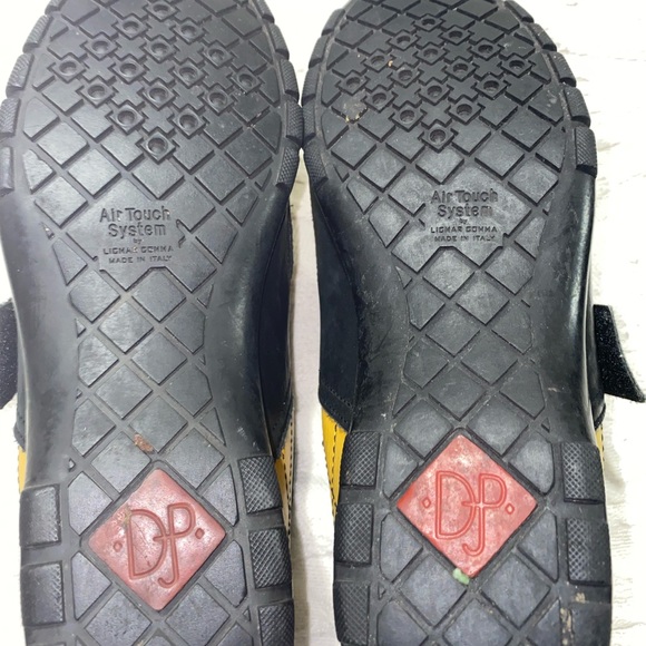 Donald J Pliner DJP LEATHER Black & Yellow Sneaker - Picture 10 of 15